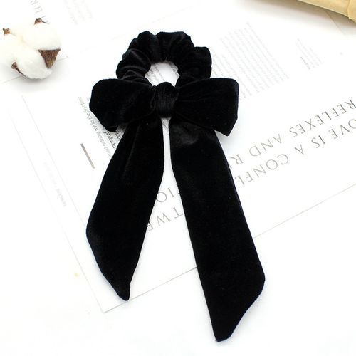 KABOER 1PC Elastic Hair Ring Velvet Fabric Long Streamer Hair Accessories Ladies Hair Ring Bow He... | Walmart (US)