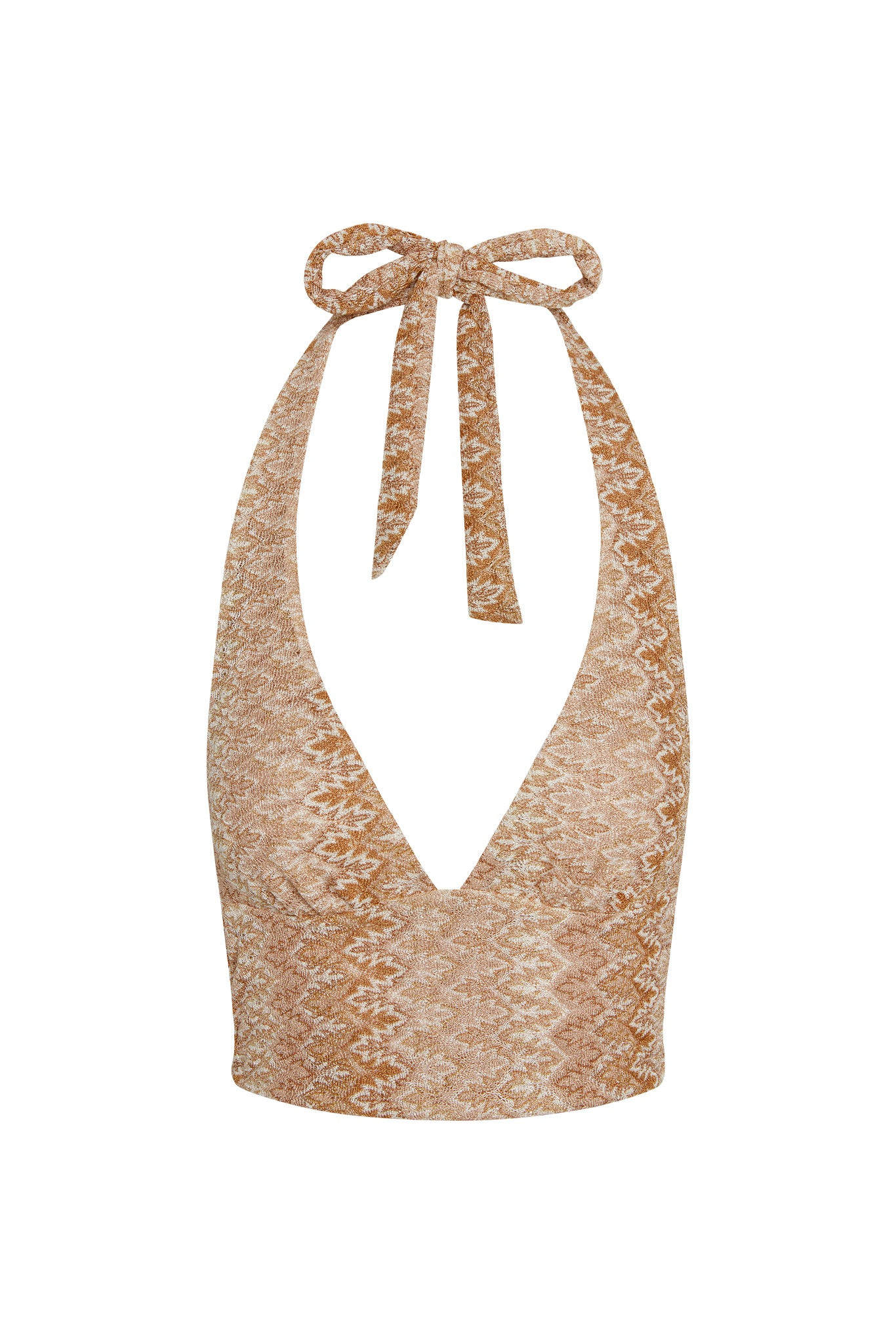 Toulon Top - Porto Cervo Gold | Monday Swimwear