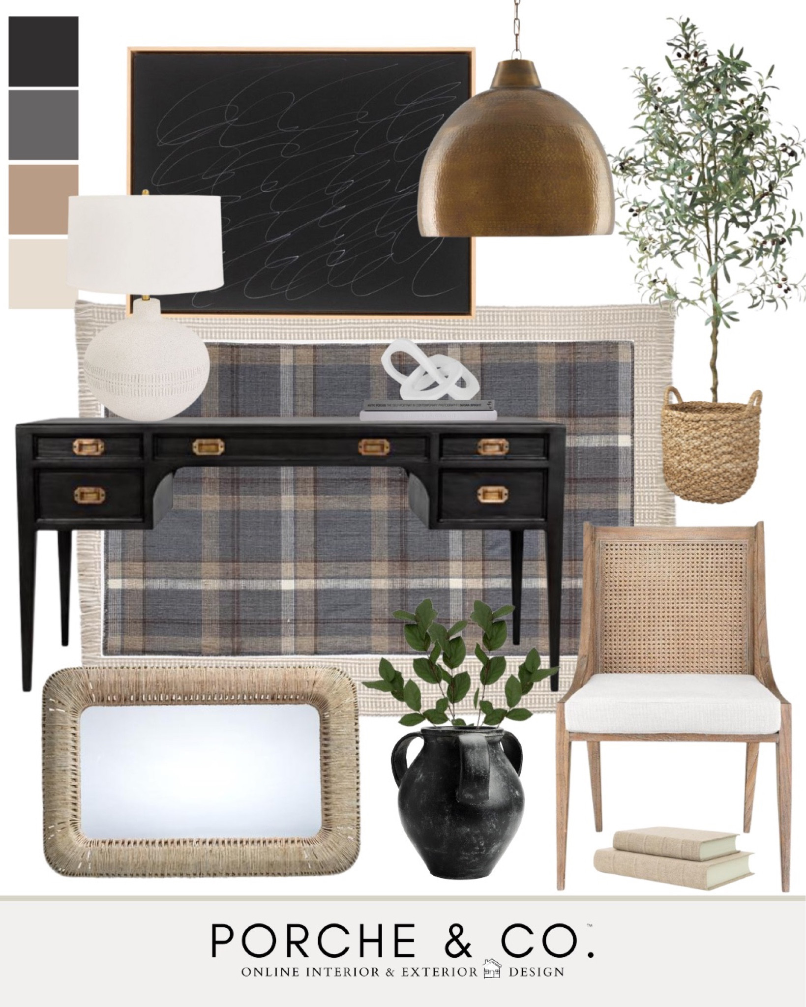 Office mood board, office inspo, office design ideas, home office, home office design 

#LTKstyletip #LTKsalealert #LTKhome