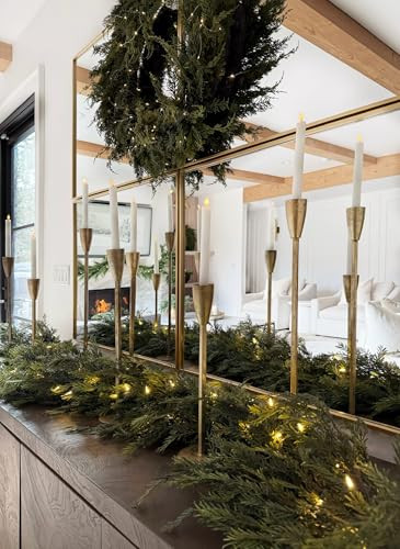 80" Forest Green Garland | Amazon (US)