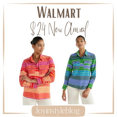 $24 Walmart Scoop Women's The Ultimate Button Down, Sizes XS-XXL / work wear / work outfit / teacher outfit / spring outfit / dressy look 

#LTKfindsunder50 #LTKover40 #LTKworkwear