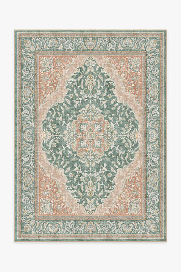 Outdoor Allura Copper Sage Rug | Ruggable