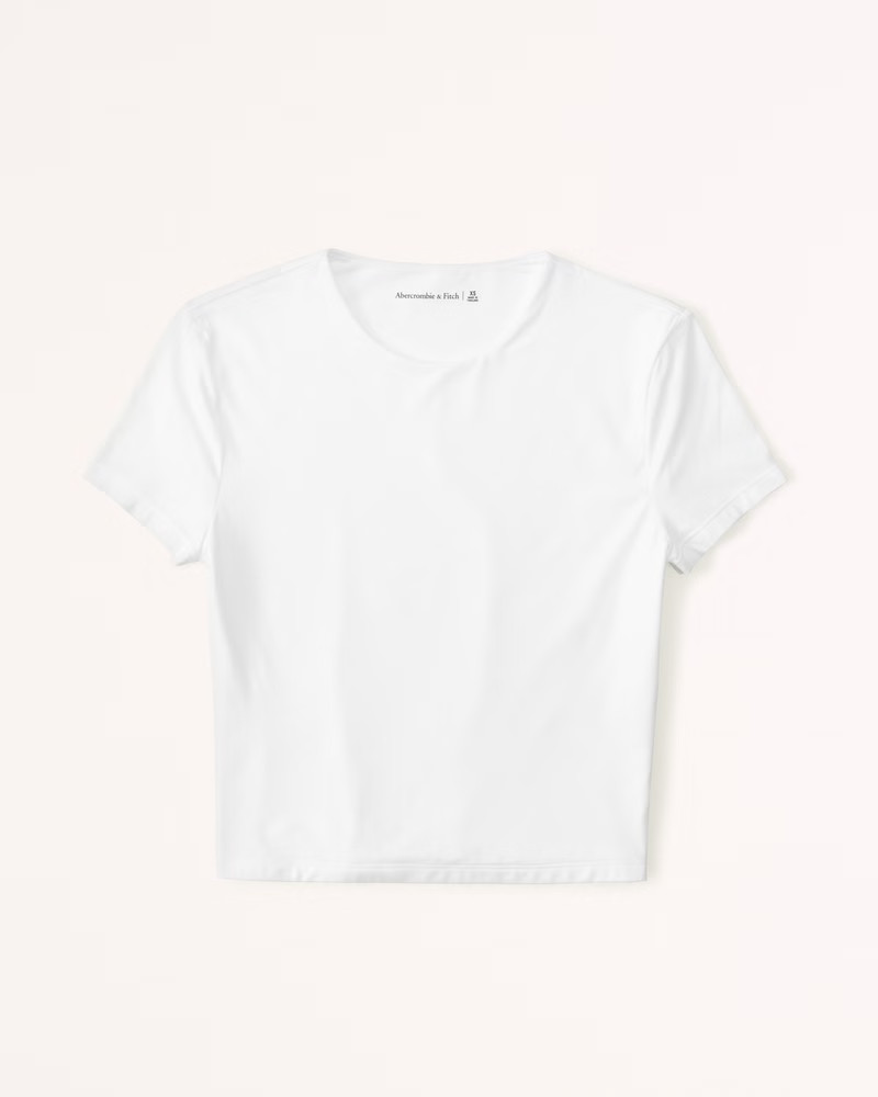 Soft Matte Seamless Baby Tee | Abercrombie & Fitch (US)