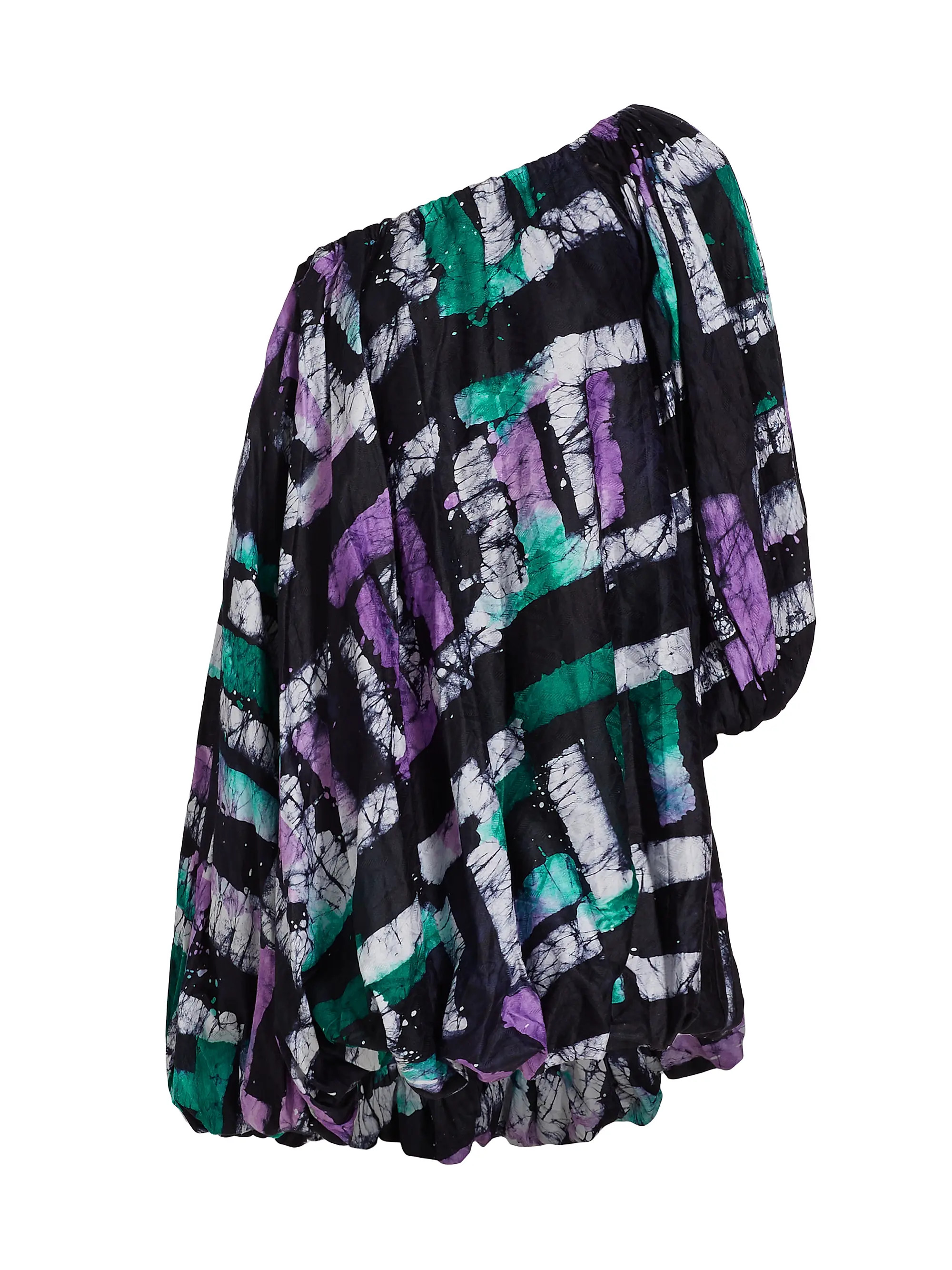 Adufe Painterly One-Shoulder Dress | Saks Fifth Avenue