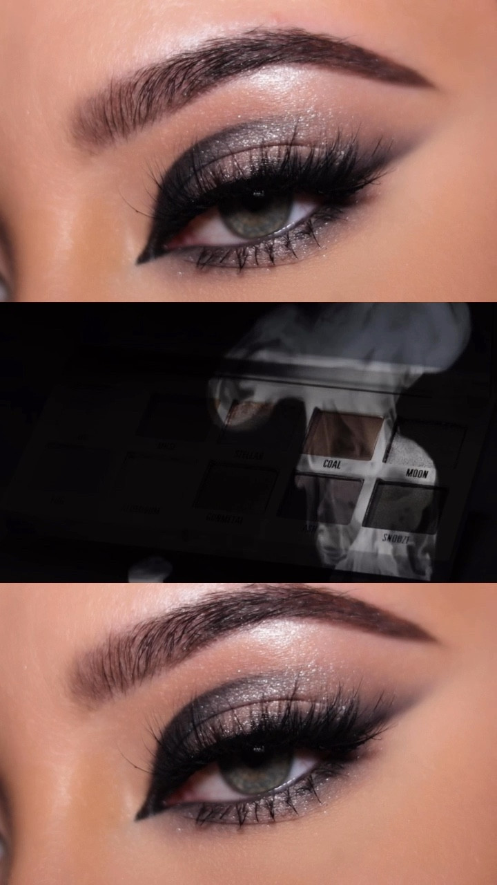 Smokey 🩶 Kylie Cosmetics smokey palette 

#LTKBeauty #LTKVideo