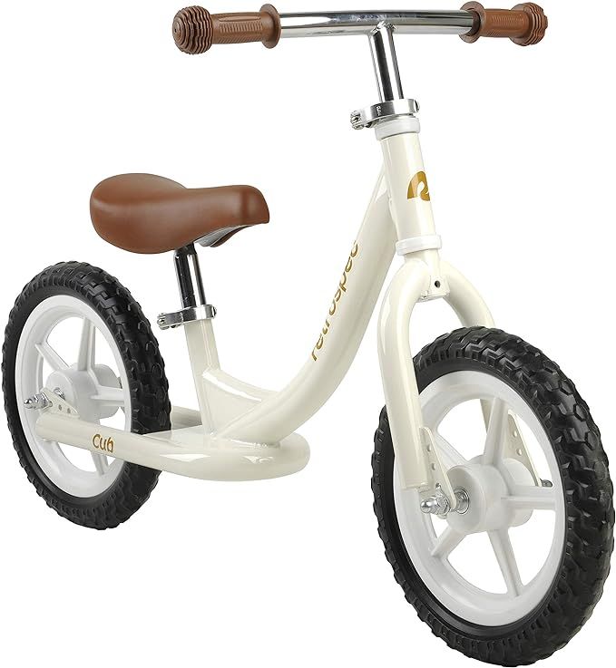 Retrospec Cub Kids Balance Bike No Pedal Bicycle - Beginner Toddler Bike - Steel Frame & Air-Free... | Amazon (US)