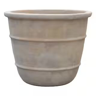 Calabro Large 21.85 in. x 18.7 in. Antique Terracotta Clay Pot | The Home Depot