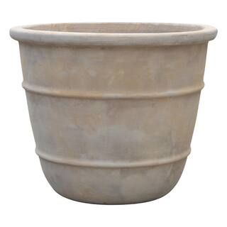 Southern Patio Calabro Large 21.85 in. x 18.7 in. Antique Terracotta Clay Pot CLY-083054 - The Ho... | The Home Depot