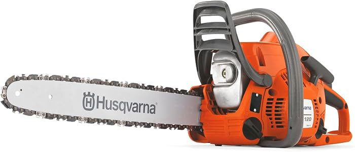 Husqvarna 120 Mark III Gas Chainsaw, 38-cc, 2-Cycle X-Torq Engine, 14 Inch Chainsaw with Automati... | Amazon (US)