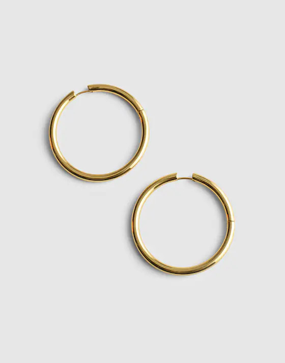 Chunky Large Hoop Earrings | Madewell | Madewell