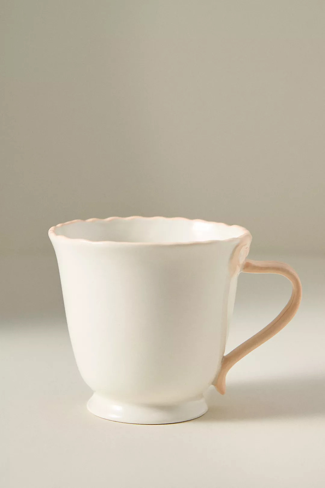 Benedita Bow Stoneware Mug | Anthropologie (US)