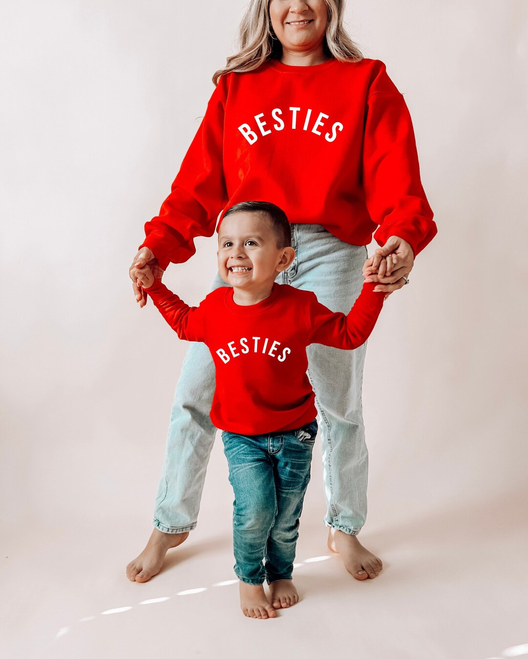 Besties Sweatshirts, Mommy and Me, Mother and Son, Mommy and Son, Gifts Ideals, Gift for Her, Mot... | Etsy (US)