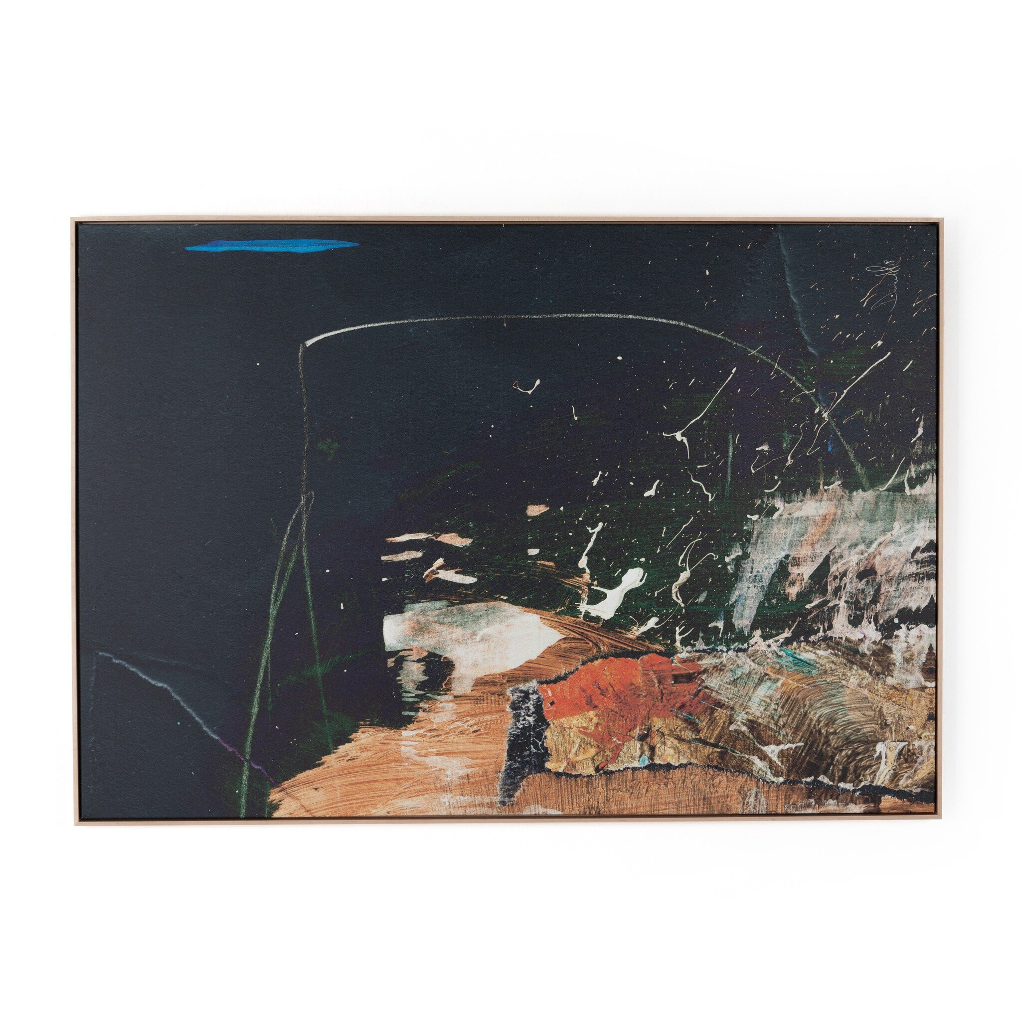 Class by Dan Hobday - Black Maple Floater - Four Hands | Havenly | Havenly