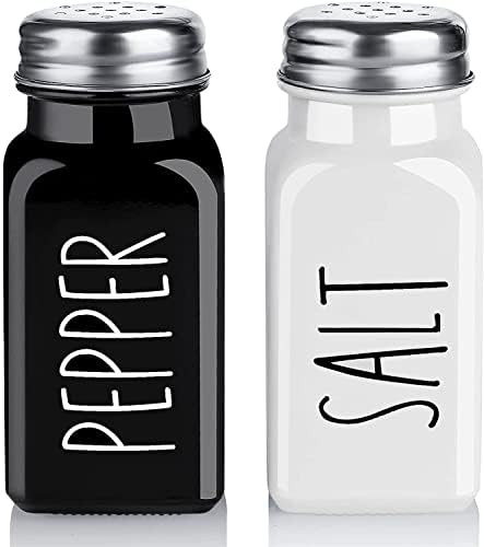 Salt and Pepper Shakers Set, Farmhouse Salt Shaker, Modern Farmhouse Kitchen Table Decor for Home... | Amazon (US)