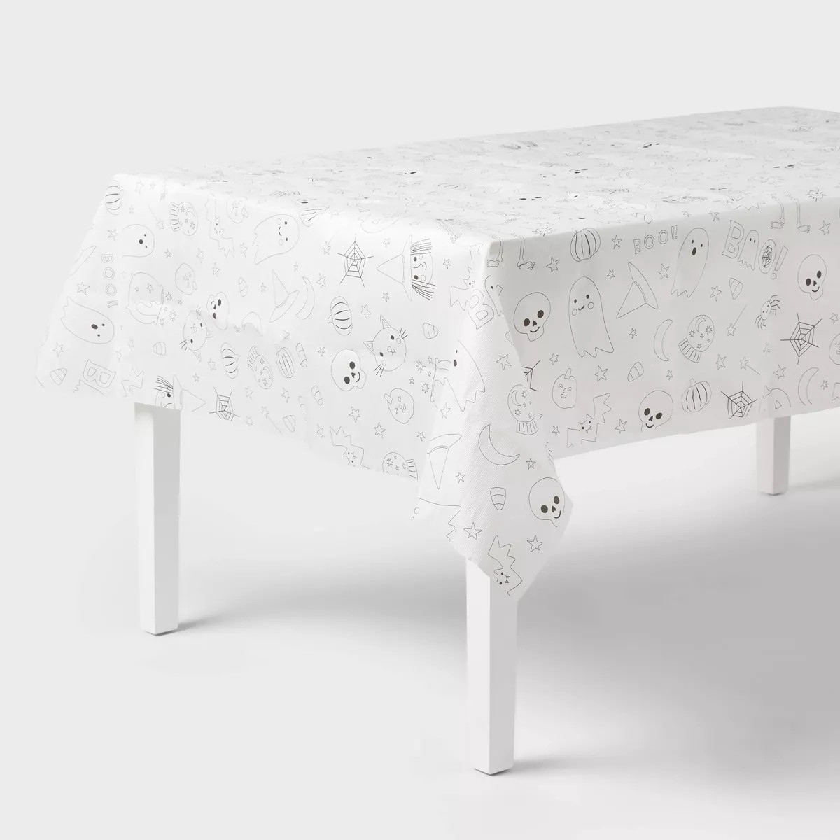 1ct Halloween Icons CYO Table Cover - Spritz™ | Target