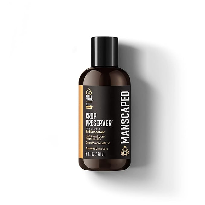 MANSCAPED™ The Crop Preserver™, Men's Ball Deodorant, Male Care Hygiene Moisturizer, Anti-Cha... | Amazon (US)