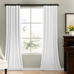 Three Posts™ Clem Solid Blackout Rod Pocket Single Curtain Panel | Wayfair North America