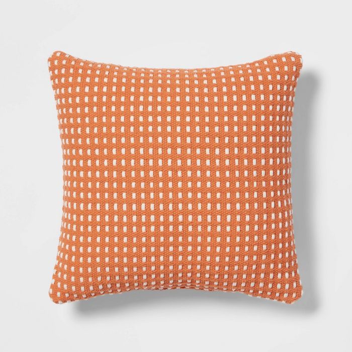 Woven Dot Square Throw Pillow - Threshold™ | Target