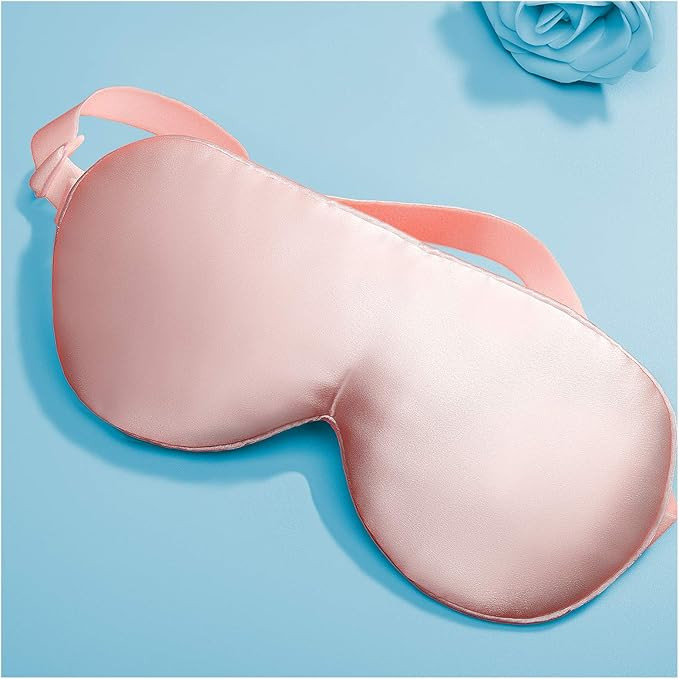 Natural Silk Sleep Mask, Super-Smooth & Soft Eye Mask with Adjustable Strap, Blindfold, Perfect B... | Amazon (US)