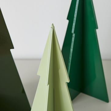 Decorative Lacquer Trees (Set of 3) - Green | West Elm (US)