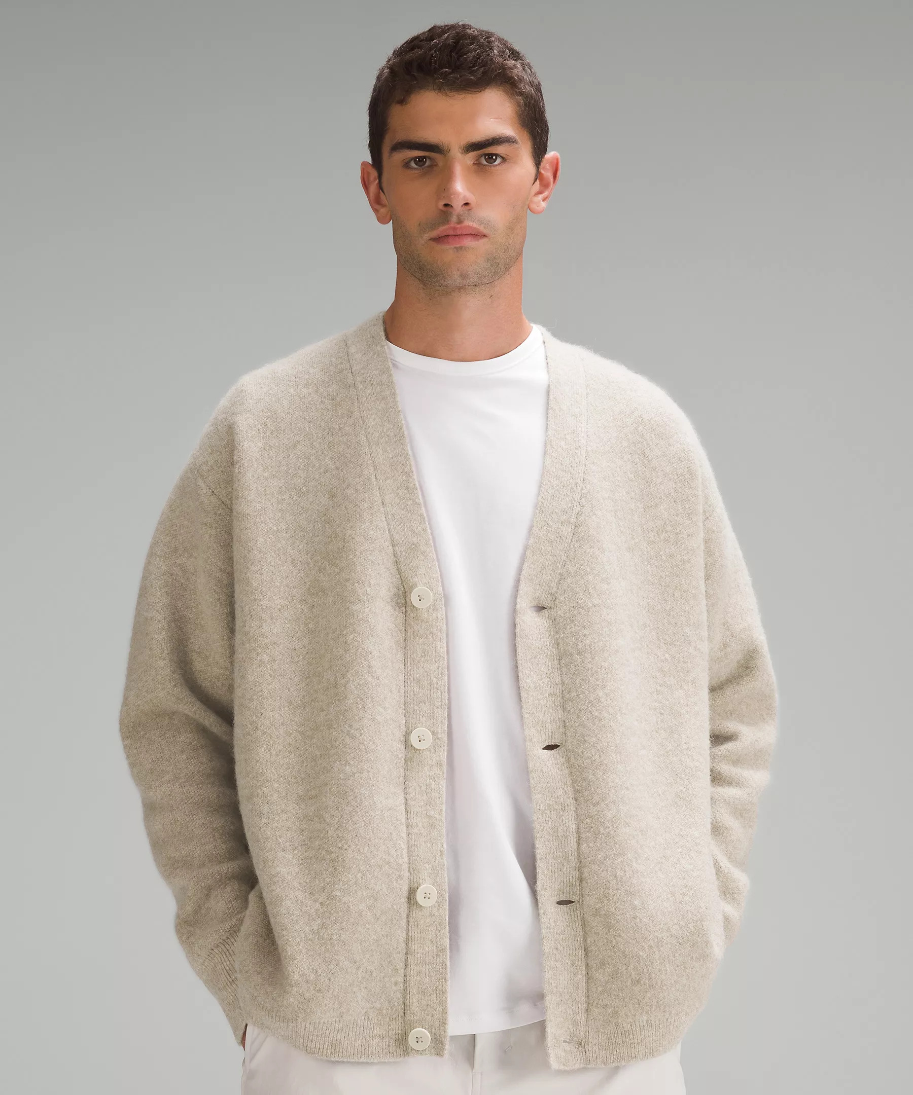 Alpaca Wool-Blend Cardigan Sweater | Men's Sweaters | lululemon | Lululemon (US)