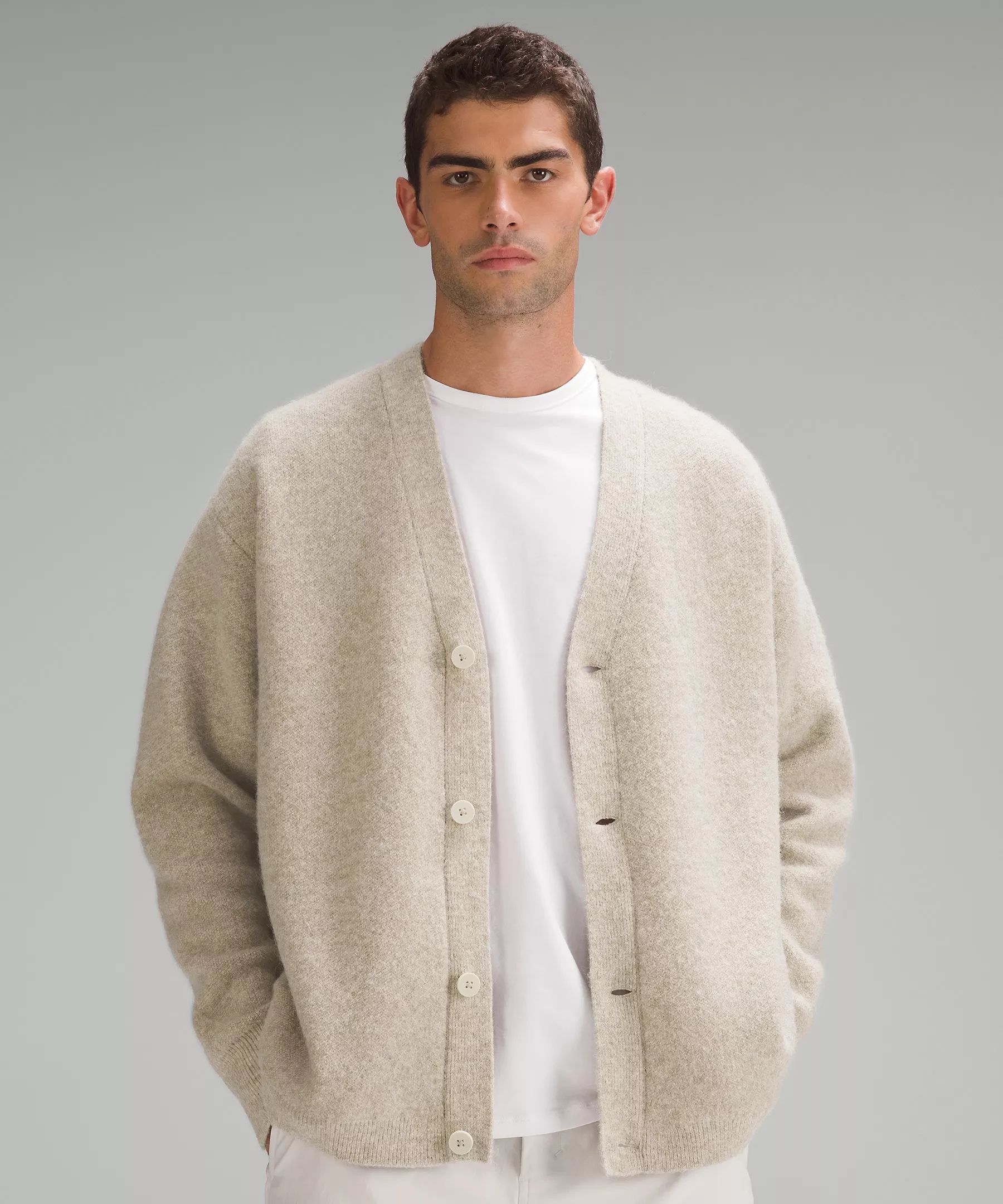 Alpaca Wool-Blend Cardigan Sweater | Lululemon (US)