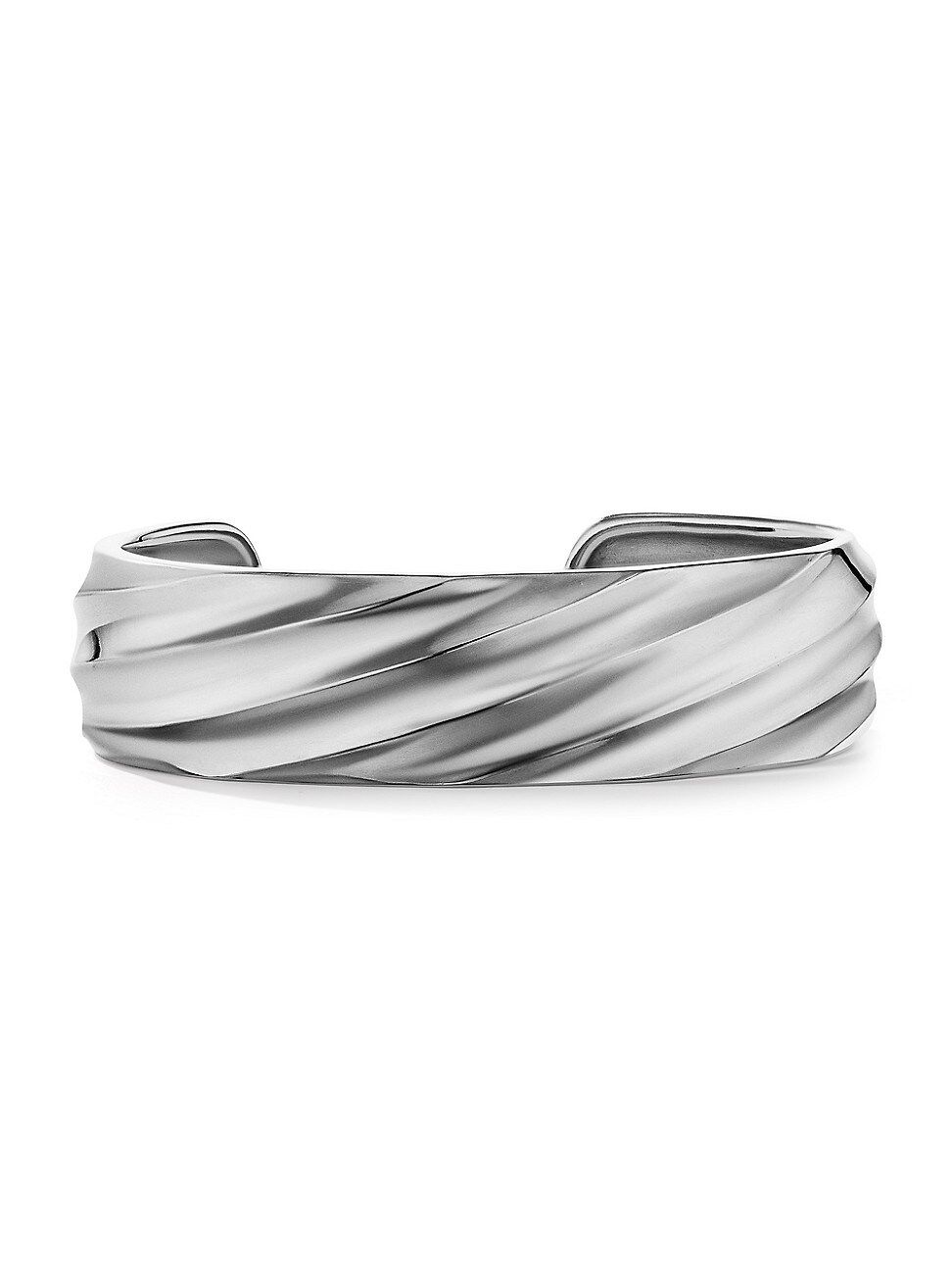 Cable Edge Bracelet In Sterling Silver | Saks Fifth Avenue