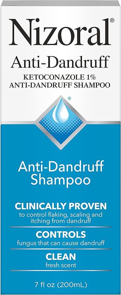 Nizoral Anti-Dandruff Shampoo with 1% Ketoconazole, Fresh Scent, 7 Fl Oz | Amazon (US)