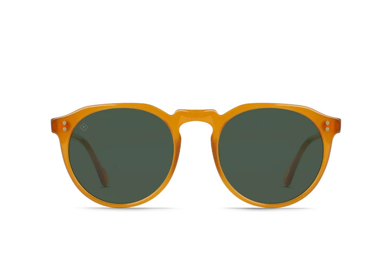 Remmy 52 Champagne Crystal / Green Polarized Sunglasses | RAEN