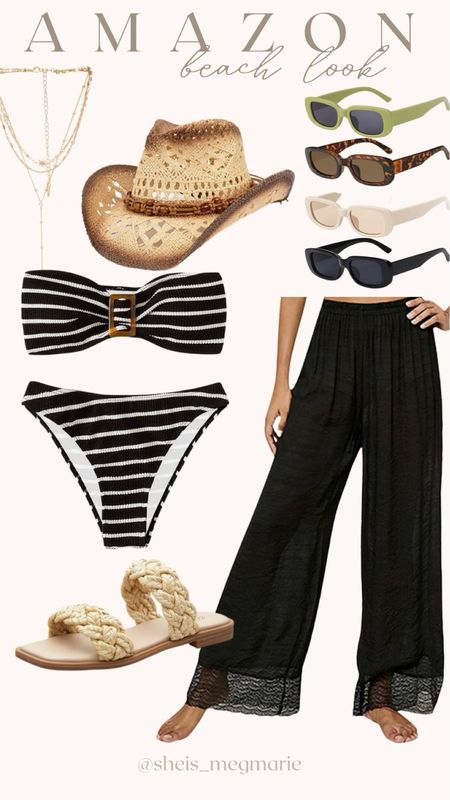 Beach outfit INSPO! Everything from Amazon! 

#LTKstyletip #LTKbeauty #LTKxPrimeDay