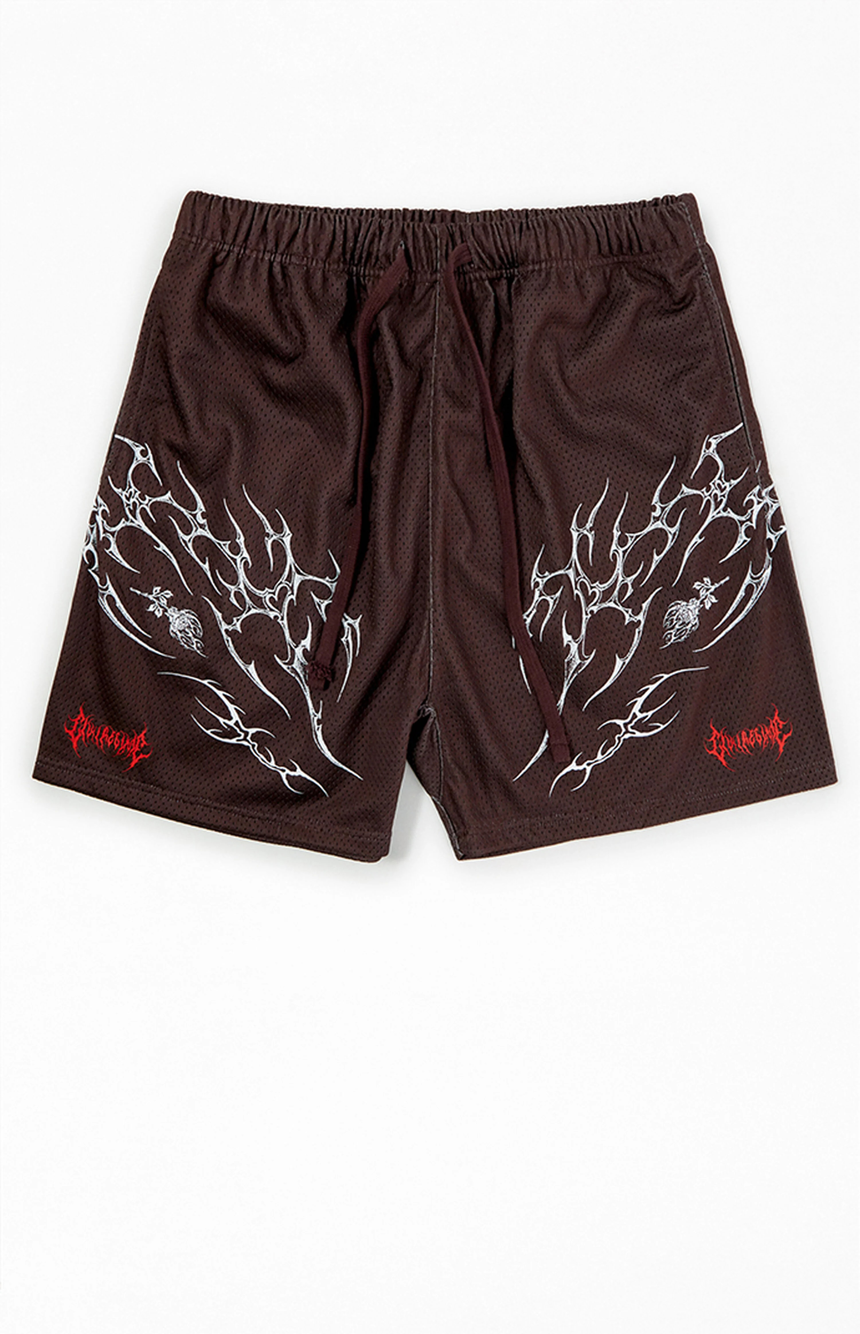 Civil Brown Core Mesh Basketball Shorts | PacSun