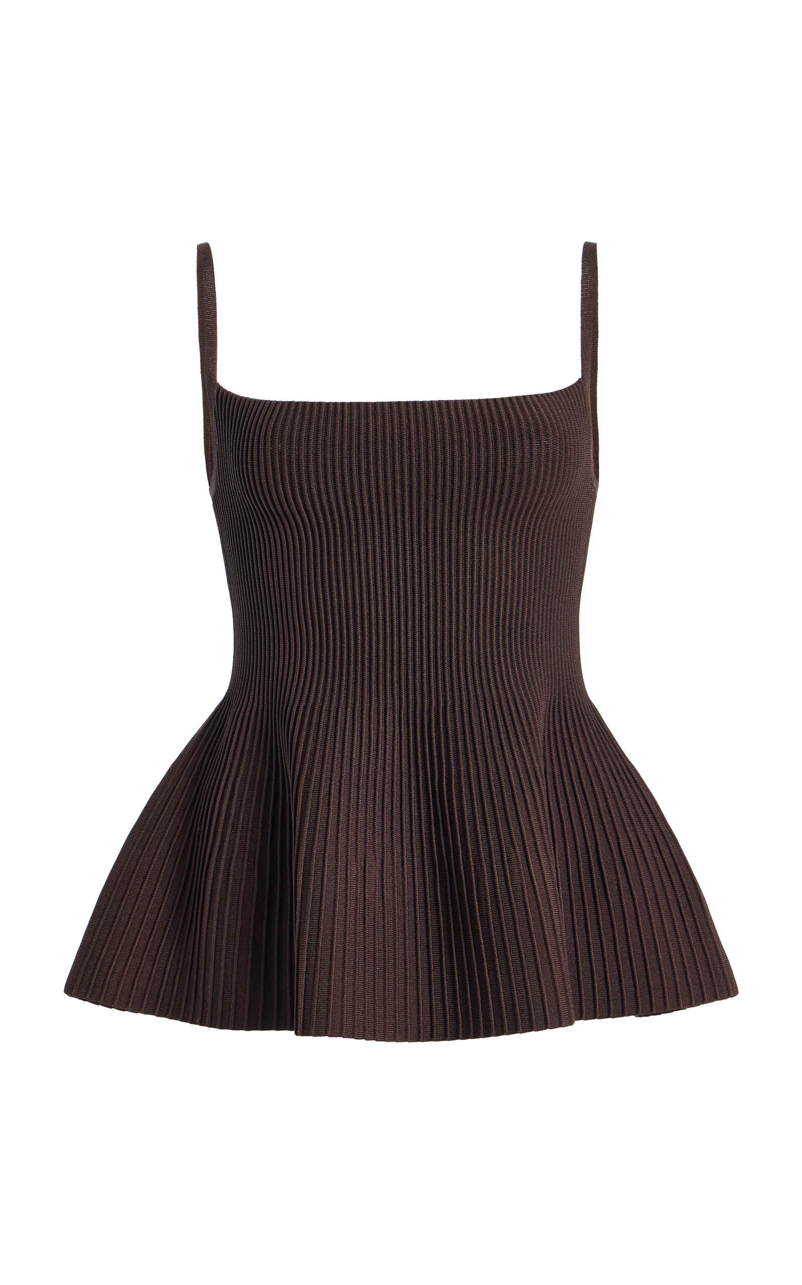 Peplum Tank Instasculpt™ Rib | Moda Operandi (Global)