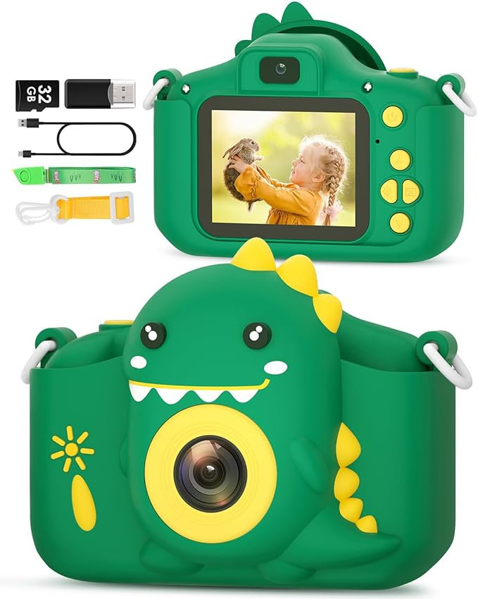 Kids Camera for 3-12 Years Old Toddlers Childrens Birthday Graduation Gifts Selfie Digital Toy Ca... | Amazon (US)