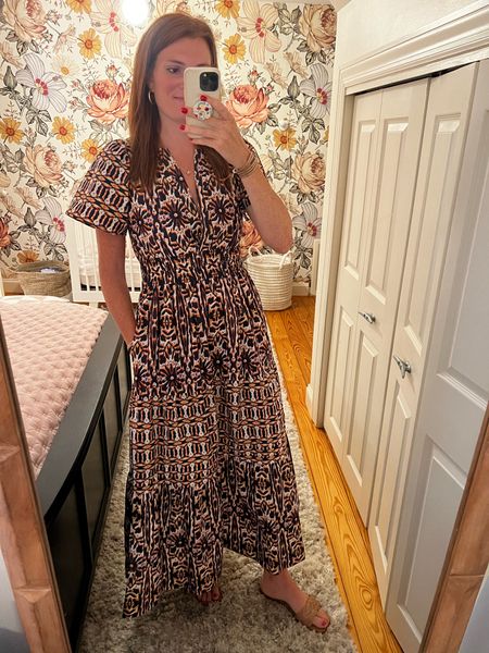 The Somerset dress is included in the Anthro sale!! This is an old print but if you are looking for a dress for something like family photos or a spring occasion I adore this. I find it to run a little big, I wear a small! 

#LTKSpringSale