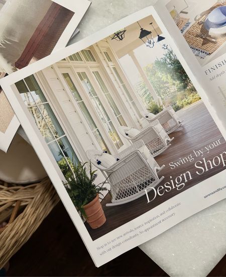 Flipping through a catalog from today’s mail and literally stopped when I saw this dreamy shot. The rocking chairs of my dreams! So many of you ask for outdoor furniture recommendations and specifically rocking chairs. I never know what to say because I have always struggled with finding outdoor pieces I love myself. But THIS. The newest collection from Serena and Lily offers quick ship and custom fabric options and will be a beautiful addition to any porch or patio this season  

#LTKHome #LTKFamily