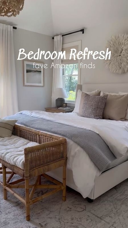 Neutral bedroom refresh! Sharing my primary bedroom decor as well as my fave Amazon finds for a quick bedroom refresh!

(6/10)

#LTKStyleTip #LTKHome #LTKVideo