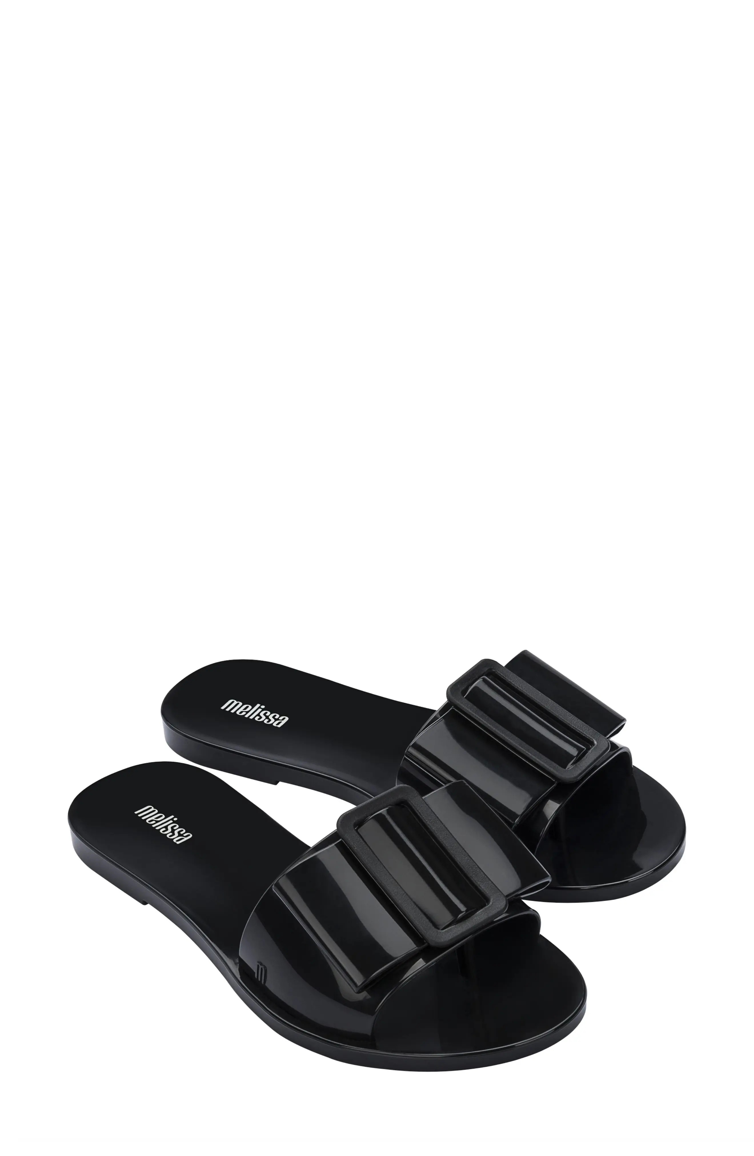 Melissa Babe Slide Sandal in Beige/Beige at Nordstrom, Size 5 | Nordstrom