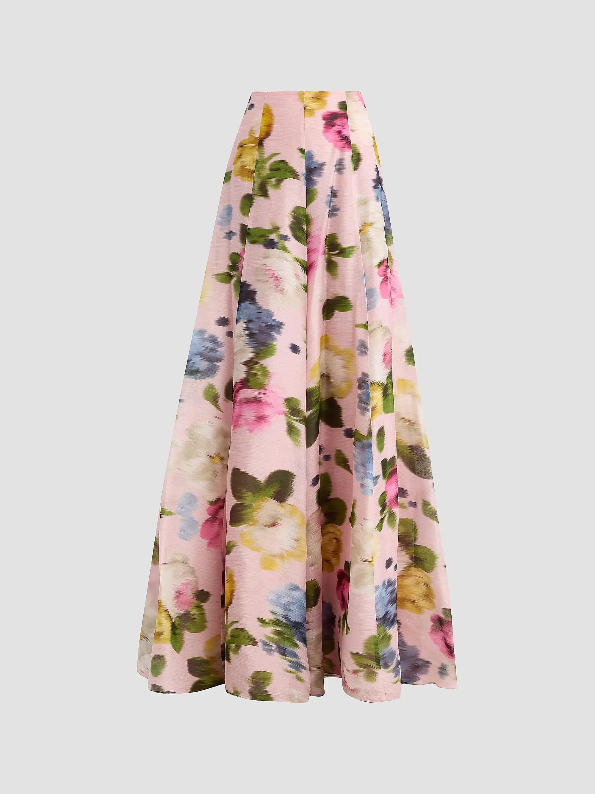 Iris Blurred Floral Linen-Silk Pants | Saks Fifth Avenue