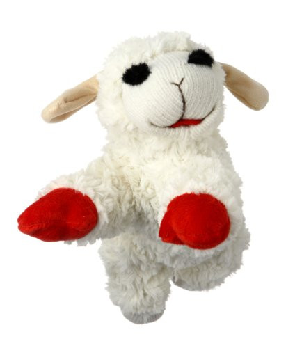 Multipet Lambchop Plush Dog Toy 10" with Squeaker | Amazon (US)