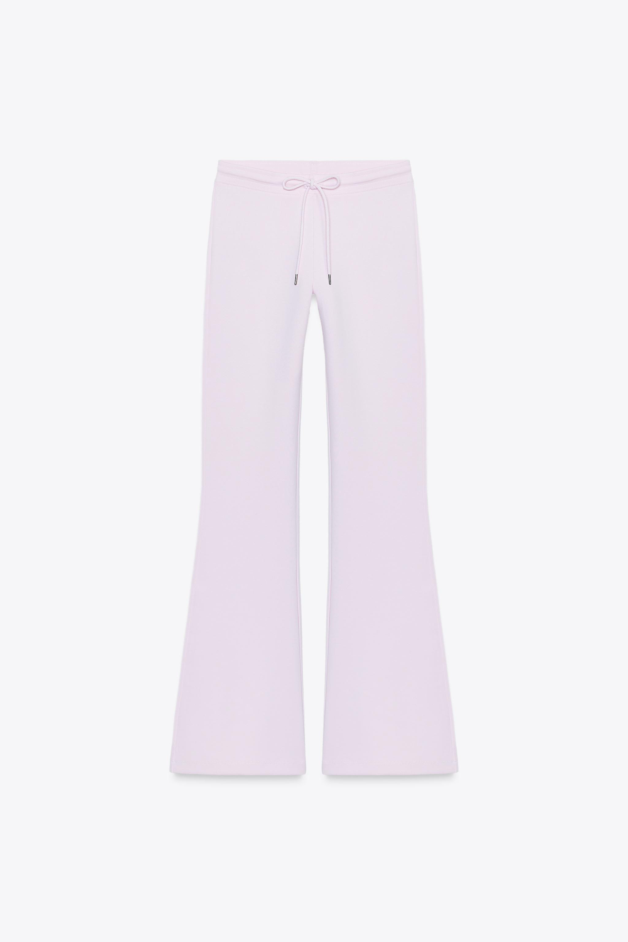 INTERLOCK FLARE PANTS | Zara US