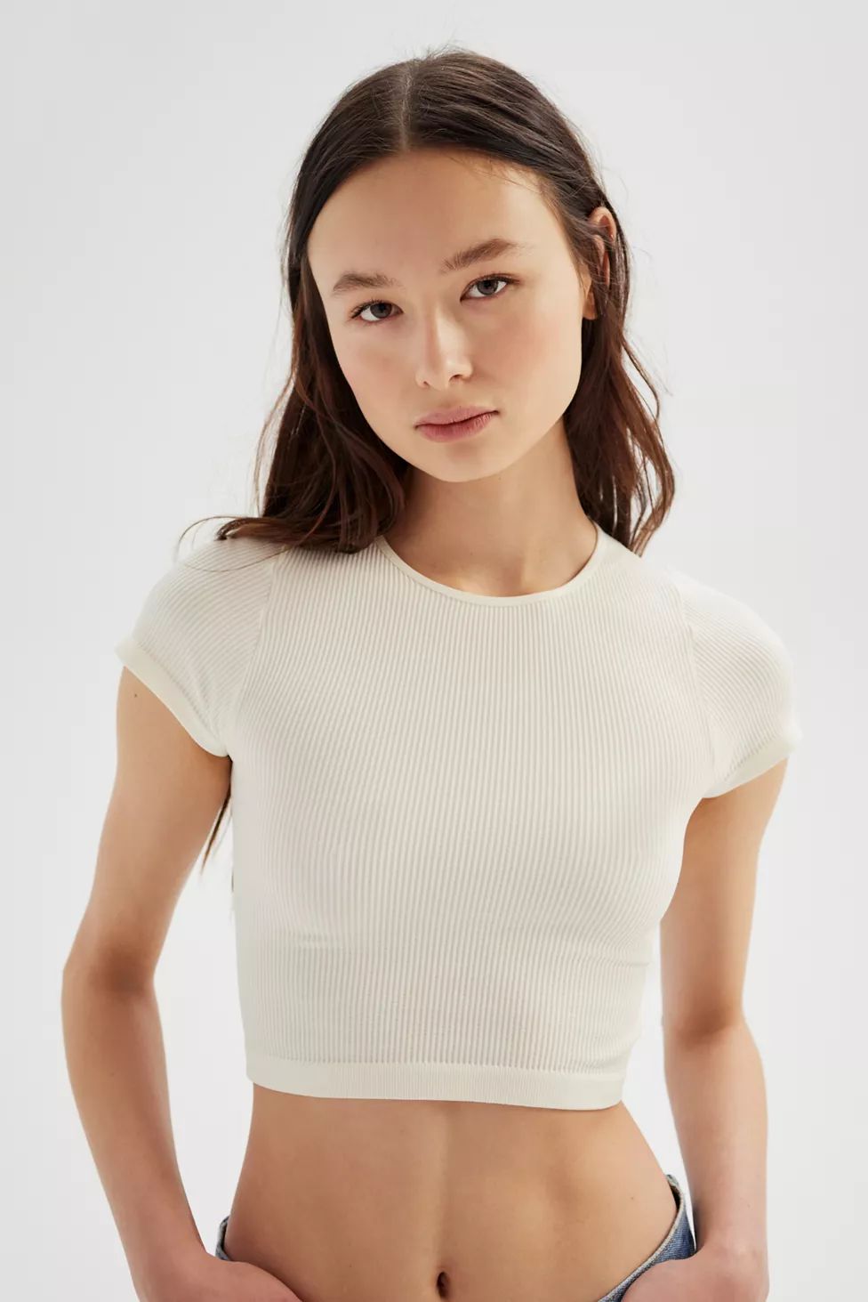 Out From Under Everyday Seamless Ribbed Tee | Urban Outfitters (US and RoW)