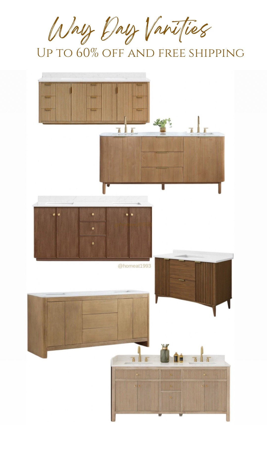 Way day bathroom vanities on sale wayfair finds 

#LTKSaleAlert #LTKFamily #LTKHome