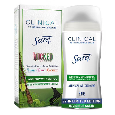 Secret Clinical Wicked Wonder Antiperspirants and Deodorants - 2.6oz/12ct | Target
