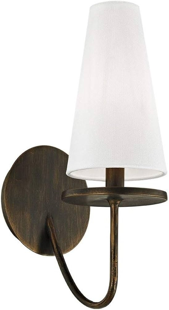Troy Lighting B6291 Marcel One Light Wall Sconce, Pompeii Bronze Finish | Amazon (US)