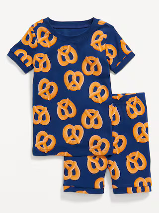 Unisex Snug-Fit Printed Pajama Set for Toddler &amp; Baby | Old Navy (US)