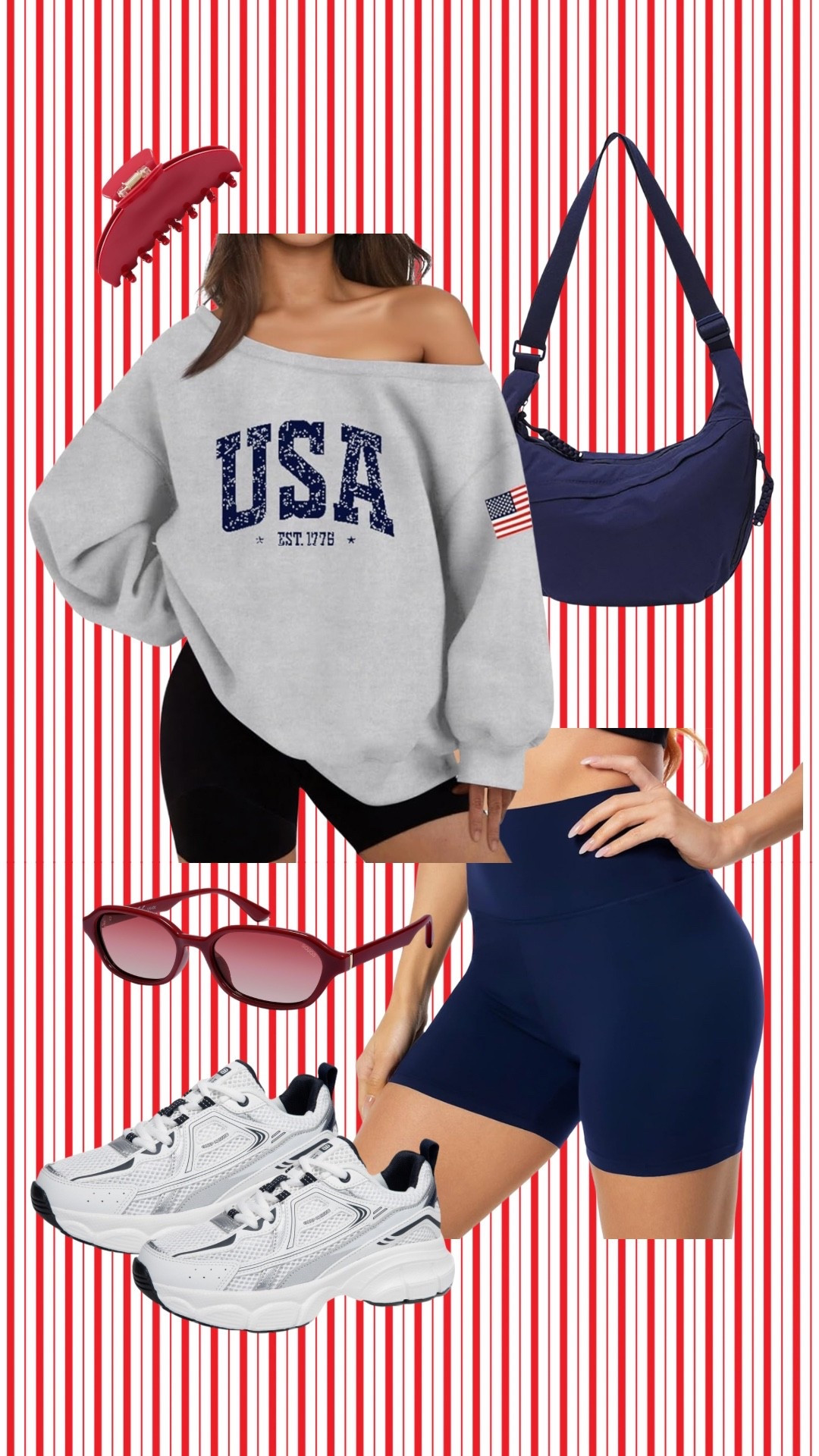 The perfect casual & cozy fit for the 4th of July 🇺🇸💙

#LTKootd #LTKMidsize #LTKSeasonal