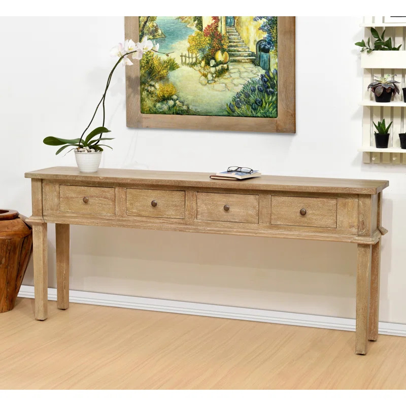Marsha 72" Solid Wood Console Table | Wayfair Professional