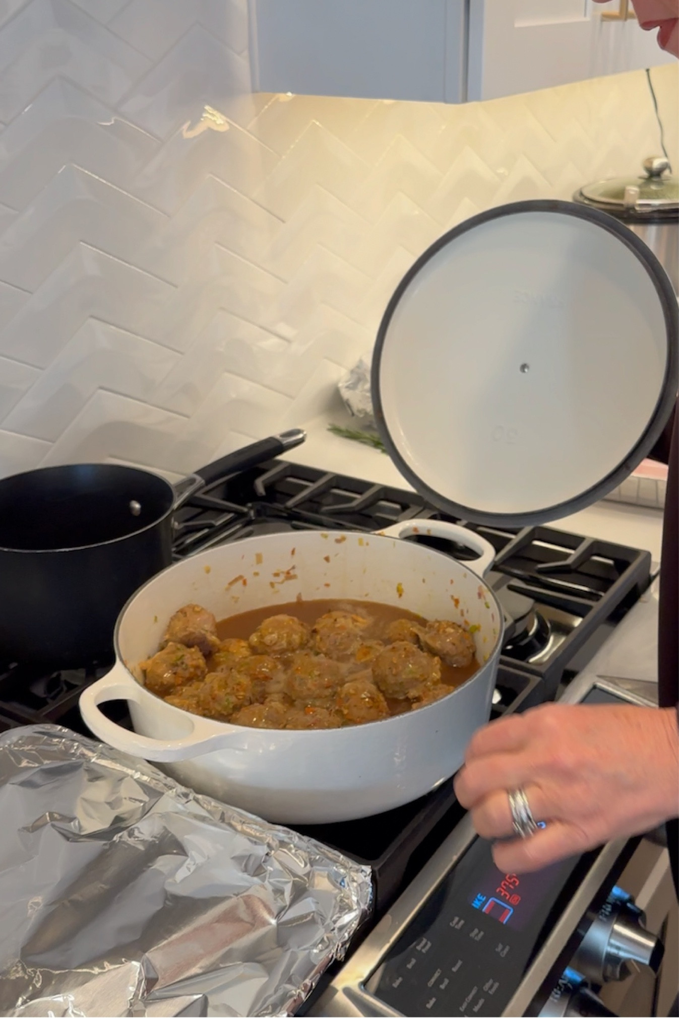 This is my favorite heavy duty Dutch oven! I have the 6 3/4-Qt size. It’s the perfect size to be able to make single family meals or scale up for company.

#LTKwedding #LTKGiftGuide #LTKhome