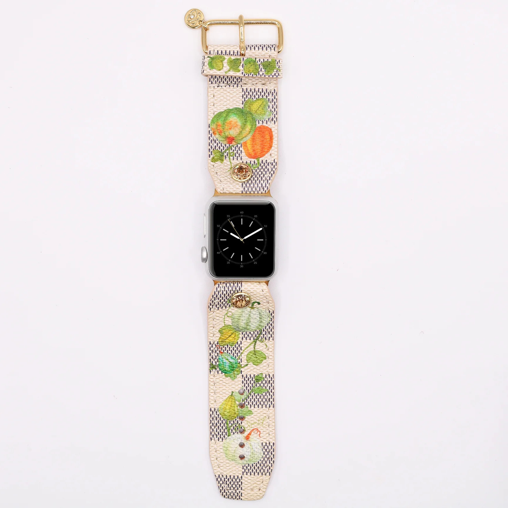 Limited Edition - Mini Bows on Upcycled LV Monogram Watchband | Sparkl