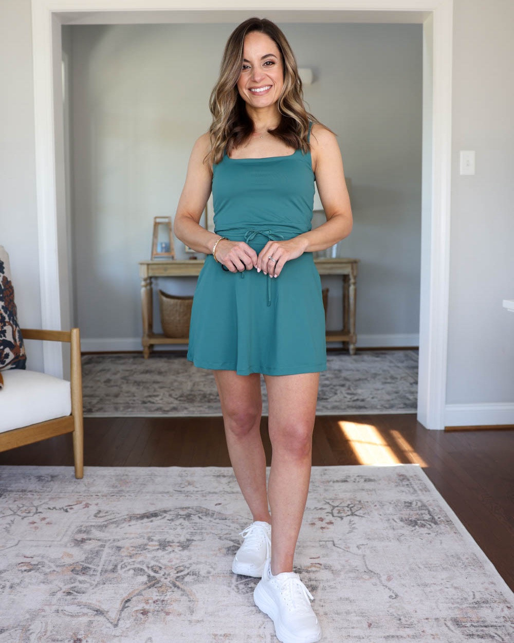 Petite-friendly outfits on sale for Target Circle Week! 🎯

Outfit 1:
Activewear Dress (Target): xs
White sneakers: tts

Outfit 2:
Red Top (Target): xs 
Denim Shorts (Madewell): 25 sized up 
Gold sandals (Sam Edelman): tts

Outfit 3:
Yellow Dress (Target): xs - fully lined with adjusts me straps 
Gold sandals (Sam Edelman): tts

Outfit 4:
Romper (Target): xs 
Denim top (Target): xs 
Sandals (Target): true to size

My measurements for reference: I’m 4’10” and 105lbs. My bust, waist, and hip measurement is 32”, 24”, and 36”.

#LTKPetite #LTKSaleAlert #LTKSeasonal